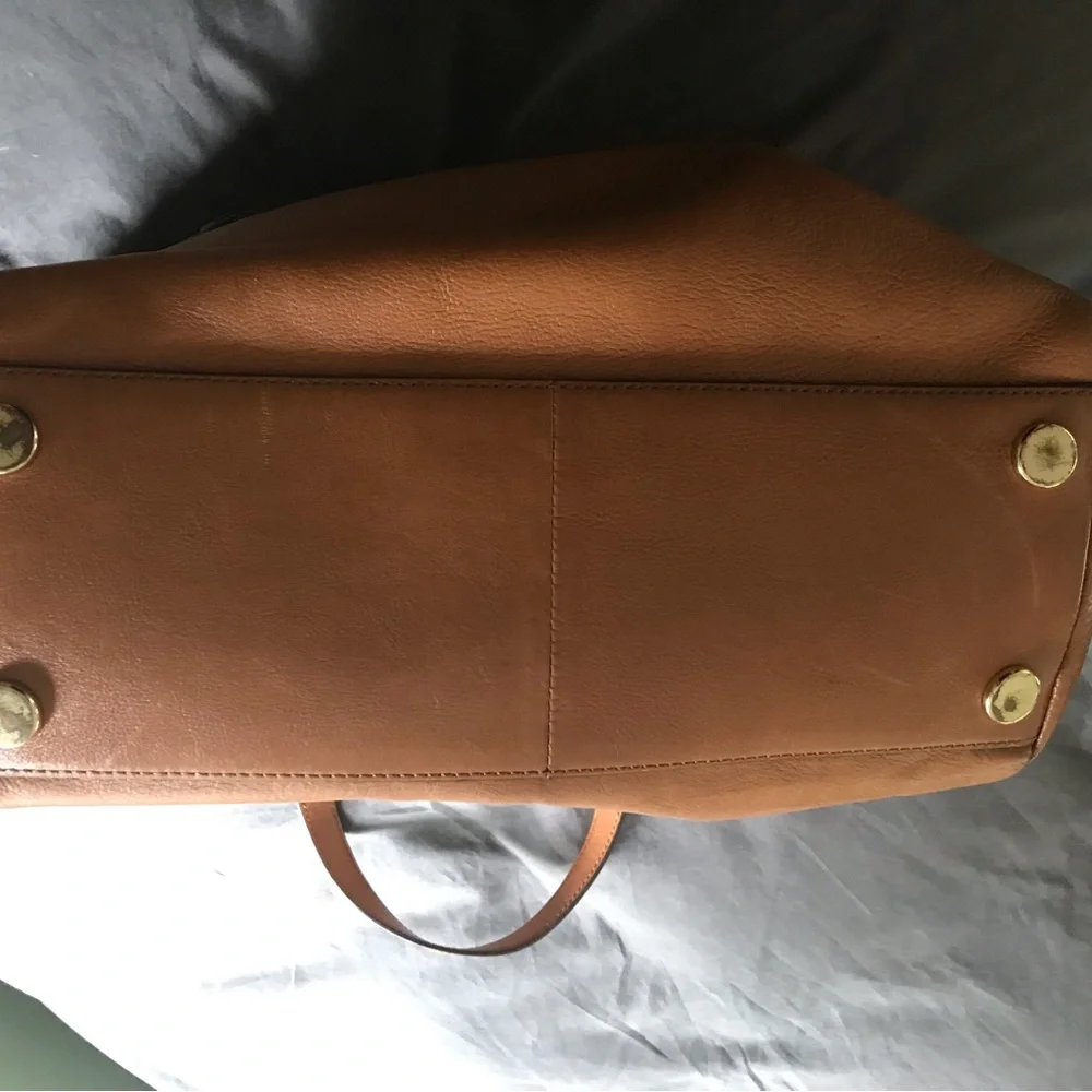Tan Leather Fossil Bag - Picture 3 of 7